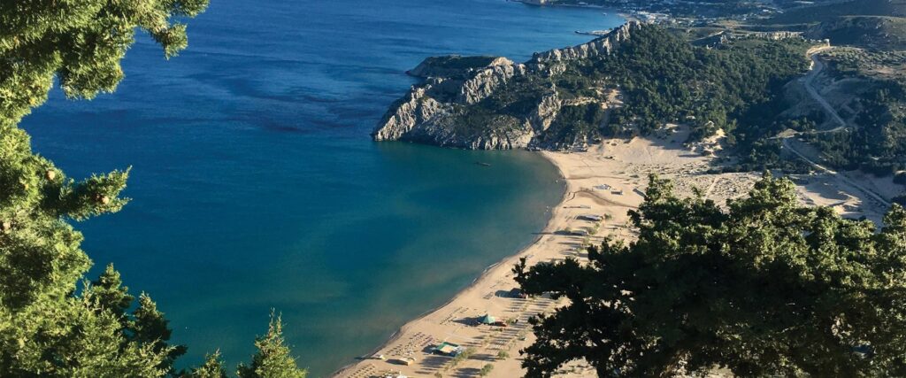 tsampika beach Rhodes Transfers & tours